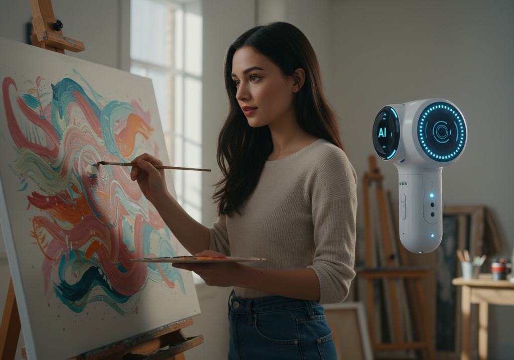 Makineler Sanat Yapabilir mi Yapay Zeka ve Yaratıcılık İlişkisi